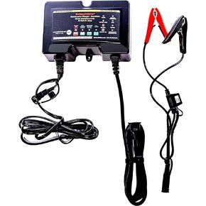 BatteryMINDer 128CEC2-AA-S5: 12 Volt-8 Amp Concorde Aviation Battery Charger, Battery Maintainer, and Battery Desulfator