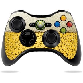 MightySkins Skin Compatible with Microsoft Xbox 360 Controller - Beer Buzz | Protective, Durable, and Unique Vinyl Decal wrap Cover | Easy to Apply, Remove, and Change Styles | Made in The USA