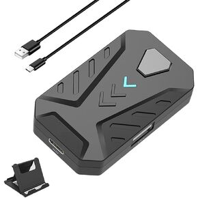 Gaming Keyboard and Mouse Converter,Keyboard and Mouse Adapter,Bluetooth Keyboard and Mouse Converter,Mobile Game Converter,Suitable for iOS/Android System (Mix Pro)