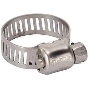 Rocky Mountain Goods Heavy Duty Stainless Steel Micro Hose Clamp - Clamp Range is 5/16" - 7/8" - (No. 6) - 5/16" Band Width - Worm Drive Hose Clamp - Stainless Steel Screw (1)