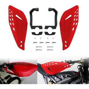 Handguards Dirt Bike Hand Guards for Sur Ron Light Bee X and S Segway X160 X260, Motocross Hand Bar Protector Cover W/Mounting Kits, Durable Guards for Electric Dirt Bike (Black)