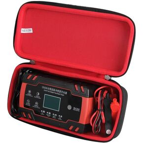 Hermitshell Hard Travel Case for ABLY Car Battery Charger 12V/8A 24V/4A Automatic Smart Battery Charger