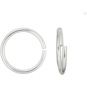 10pcs Adabele Real 1/20 14K Gold Filled Open Jump Rings 4mm Small O Ring Connector (Wire 0.76mm/20 Gauge) for Jewelry Craft Making JK6-C4