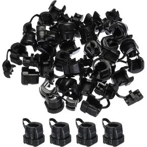 MECCANIXITY 30pcs 6.5-8mm Strain Relief Cord Connector Cable Bushing Boot Sleeve for Electric Cable Cord Insulation Protection, 7P-2
