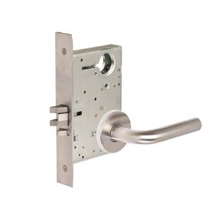 CORBINRUSSWIN ML2057-RWA-630-LC 630 Satin, Lever RWA Regis, Storeroom, Steel; Stainless Steel