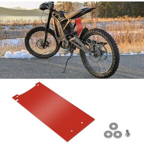 Mud Flap Rear Fender for Sur Ron/Segway, Rear Shock Absorption Mud Guard, Rear Shock-Absorbing Dust Cover, Rear Shock Mudguards Protector for Light Bee X/S Segway X160 X260 (Blue)