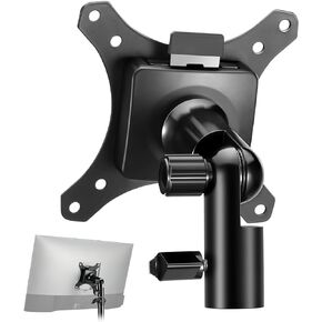 NEEWER Monitor Mount Adapter with Quick Release VESA Mount, 270° Adjustable Metal 5/8" C Stand Light Stand Adapter for Impact Screen Outdoor TV up to 17-32", Max Load 17.5lb/8kg, MA010