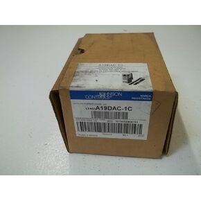 Johnson Controls A19DAC-1C A19D Series Surface Mounted Temperature Control, 100 to 240 Degree F Temperature Range and Scale, 10 F Degree (+/- 2.8 F Degree) Differential, Visible Range Scale