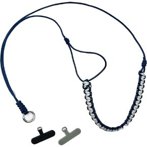 CordEz Hand-Crafted Adjustable Paracord Phone Lanyard Strap with 2 Strap Cards