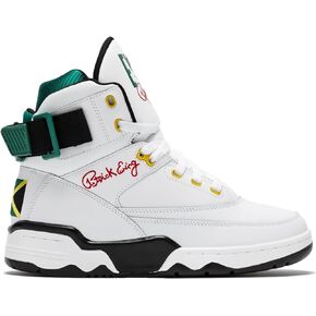 PATRICK EWING Athletics 33 HI OG White/Black/Green/Yellow Jamaica