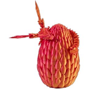 3D Printed Dragon Egg: Fun Dragon Egg Gift for Teen Son Girl，Home Office Decor Executive Desk Toys for Autism/ADHD