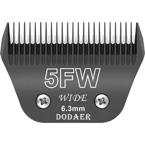 30 Wide Blades for Dog Grooming,Compatible with Andis,Oster A5,Wahl km10 Clippers,Cutting Length 1/50",Black