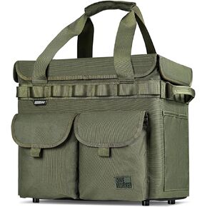 ONETIGRIS Camping Storage Bag with Lid, 25L Collapsible Tactical Tote Bag for Outdoor Camping Travel Picnic Garage Trunk Organizer in Kuwait