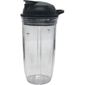 Replacement 32oz cup with to go lid, Compatible with NutriBullet Blender Combo 1200W（NBF10500/NBF70500/ZNBF30400Z/ZNBF30500Z/NBF50400） (1 x 32oz cup with lid) in Kuwait