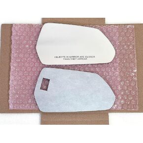New Replacement Mirror Glass with Full Size Adhesive for 2016-2024 Chevrolet Camaro Passenger Side View Right RH