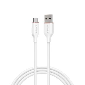 Anker Flow Cable, USB A to USB C Cable (3ft, 2Pack), Car Carplay Type C Charger, for iPhone 15, Samsung Galaxy S23 / S22, Note20 / 10 Series, HTC, and More (Cord Organizer Included, Midnight Black)