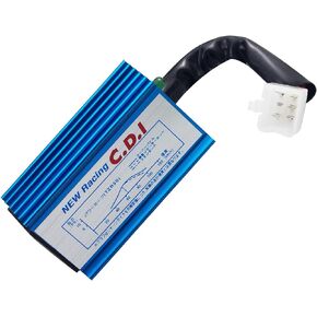 Blue 5 Pin Racing AC Ignition CDI Box Replacement Parts Fit For 50cc 90cc 110cc 125cc 140cc 150cc 160cc 139QMB 152QMI 157QMJ Engine Chinese Pit Dirt Motor Bike ATV.