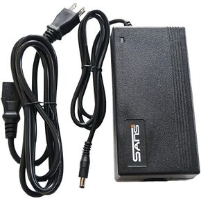 48-54.6V 2A Electric Bike Charger for 48V Lithium Battery Input Voltage AC120V(DC2.1MM Jack Connector)