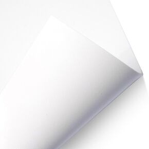 Exactly Rubber White Silicone Sheet, Food Grade - 1/32 x 18" x 36" 60A Durometer, Made in The USA