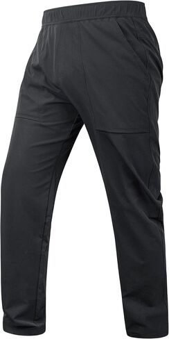 LE VONFORT Men's Stretch Hiking Pants Lightweight Quick Dry Running Athletic Active Jogger Pant in Saudi Arabia