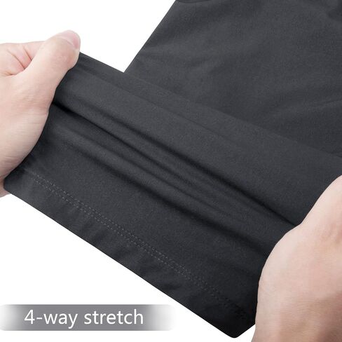 LE VONFORT Men's Stretch Hiking Pants Lightweight Quick Dry Running Athletic Active Jogger Pant in Saudi Arabia