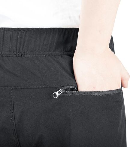 LE VONFORT Men's Stretch Hiking Pants Lightweight Quick Dry Running Athletic Active Jogger Pant in Saudi Arabia