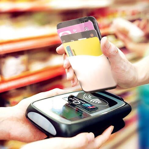 محفظة هاتف SHANSHUI، جيب حامل بطاقة الهاتف من السيليكون لمعظم الهواتف الذكية in Kuwait