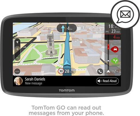 TomTom Go 620 With Wifi - Lifetime World Maps, Traffic, Handsfree in Saudi Arabia
