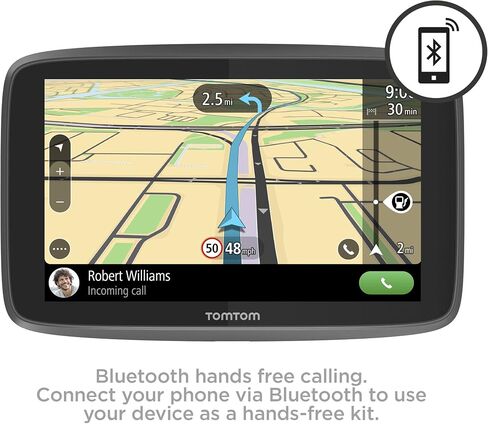 TomTom Go 620 With Wifi - Lifetime World Maps, Traffic, Handsfree in Saudi Arabia