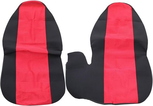 GXARTS قطعتان 60/40 غطاء مقعد خلفي مرتفع باللونين الأسود والأحمر متوافق مع Ford Ranger XLT Front 1998 1999 2000 2001 2002 2003 (بدون غطاء وحدة التحكم) in Kuwait