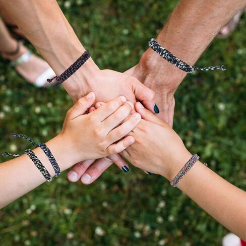 12 pcs Braided Friendship Bracelets for Teens Girls Teenager Goody Bag Stuffers Handmade Adjustable Woven Kids Bracelets for Girls Tween Girl Birthday Christmas Back to School Party Favors in Kuwait
