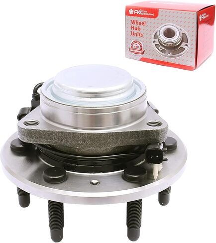 FKG 515159 (RWD Only) Front Wheel Bearing Hub Assembly fit for 2015-2019 Cadillac Escalade (ESV), 2015-2019 GMC Yukon (XL), 2015-2019 Chevy Suburban, 2014-2018 Chevy Silverado 1500 in Kuwait