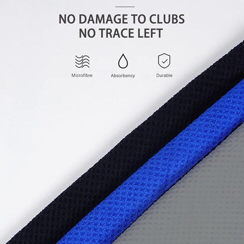منشفة جولف قوية مغناطيسية من الألياف الدقيقة متعددة الأغراض للعناية بكرات الجولف والنوادي، هدية رائعة للاعبي الجولف! in Kuwait