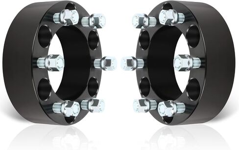 SCITOO 2 قطعة فواصل عجلات 2 بوصة 6x5.5 إلى 6x5.5 14x1.5 ترصيع تتحمل 108 مم 6x139.7 مم إلى 6x139.7 مم محولات فواصل العجلات 6 عروة تناسب تاهو لسيلفرادو 1500 لـ Express 1500 in Saudi Arabia