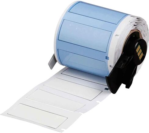 Brady PSPT-375-175-WT TLS 2200 وTLS PC Link PermaSleeve 0.645 ارتفاع، 1.765 عرض، B-342 بولي أوليفين أبيض اللون منكمش بالحرارة من البولي أوليفين (100 لكل لفة) in Saudi Arabia