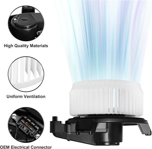 محركات Daume Blower متوافقة مع Toyota Camry 2007-2017، Highlander 2008-2019، Tundra 2007-2021، 4Runner 2010-2023، Avalon 2005-2018، Venza 2009-2016 in Kuwait