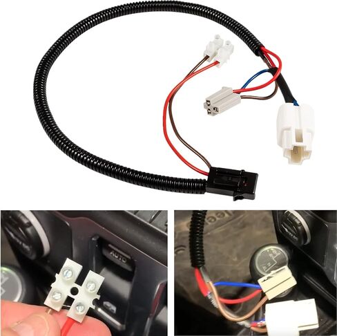 محول طاقة 12 فولت متوافق مع جيب رانجلر JK JKU TJ غير محدود 1999-2018 ومتوافق مع جيب رانجلر JL 2018-2021 وجلاديتور JT in Kuwait