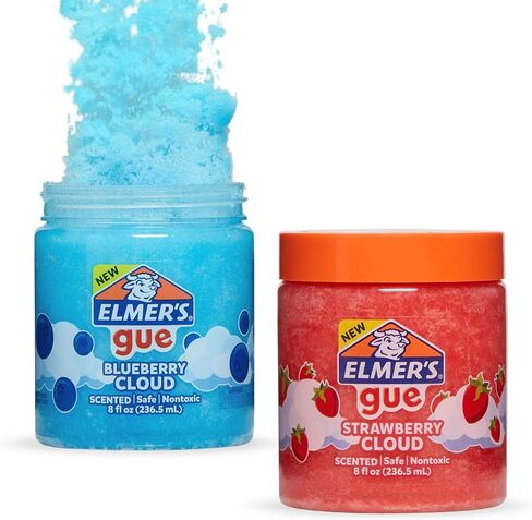 Elmer's Gue Premade Slime, Cosmic Shimmer Glitter Slime, 2 Count in Saudi Arabia