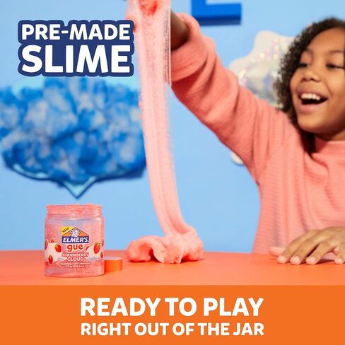 Elmer's Gue Premade Slime, Cosmic Shimmer Glitter Slime, 2 Count in Saudi Arabia