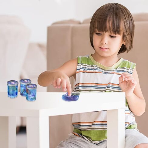 ArtCreativity Sea Animal Putty Tubs, Set of 12, Containers of Fun Slime with Aquatic Toys Inside, Fidgeting Toys for Kids and Adults, Sensory Toys for Autism, Squeeze Toys for Children in Saudi Arabia