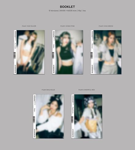 LE SSERAFIM 3rd Mini Album EASY Compact version RANDOM in Saudi Arabia