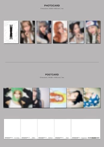 LE SSERAFIM 3rd Mini Album EASY Compact version RANDOM in Saudi Arabia