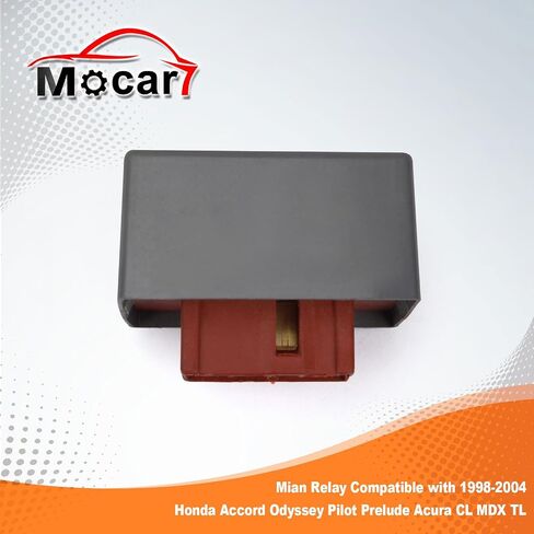 Mocar7 Main Relay Compatible with 1998-2004 Honda Accord Odyssey Pilot Prelude Acura CL MDX TL Replace 39400-s84-003 in Saudi Arabia