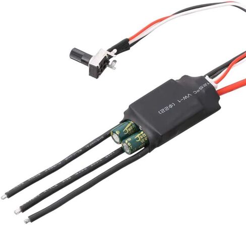 1 قطعة 3-phase ثلاث مراحل تيار مستمر 7-24 فولت فرش Hallless BLDC موتور ESC سرعة المراقب المالي مع الجهد in Saudi Arabia