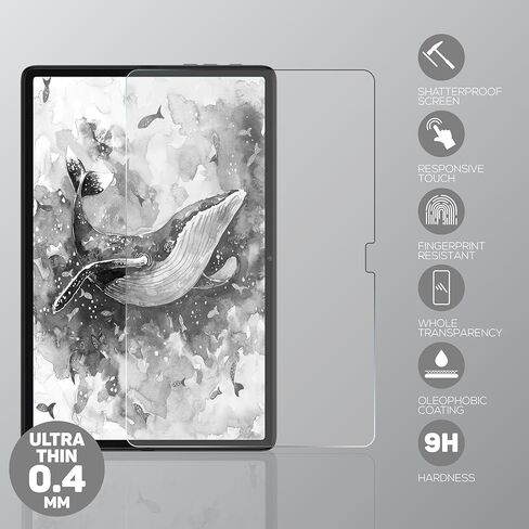 Machizut 2 واقي شاشة من الزجاج المقسى متوافق مع جهاز لوحي Teclast P40HD 10.1 بوصة، واقي شاشة لوحي 10.1 لجهاز Teclast P40HD، تطبيق عالي الدقة مضاد لبصمات الأصابع وخالي من الفقاعات in Kuwait