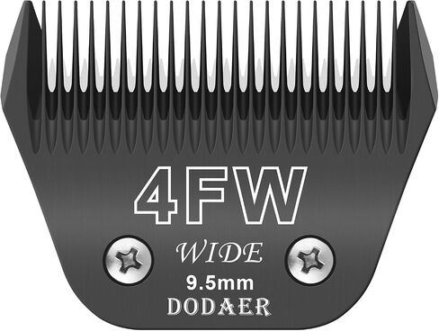 30 Wide Blades for Dog Grooming,Compatible with Andis,Oster A5,Wahl km10 Clippers,Cutting Length 1/50",Black in Saudi Arabia