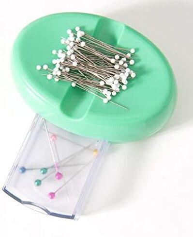 Dritz Ultimate Magnetic, Assorted Colors: Blue, Purple & Green, 1, 15 Ball Pin Caddy in Saudi Arabia