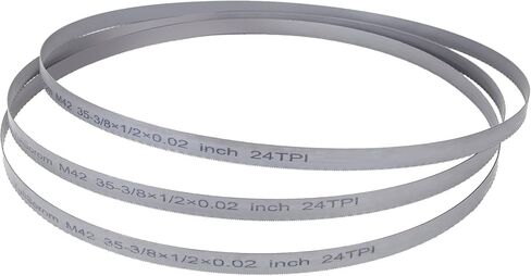 35-3/8 بوصة شفرة المنشار الحزامي 24 TPI لـ Milwau 48-39-0539 شفرة المنشار المحمولة، 35-3/8 بوصة × 1/2 بوصة × .020 بوصة 24 TPI، 3 عبوات in Kuwait