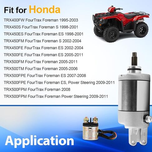 بداية مع مرحل مناسب لهوندا TRX400FW/ TRX450S ES/ TRX500FE FM TM FPE FPM FourTrax Foreman، استبدل 31200-HM7-003، 31200-HM7-A41، SMU0216، SMU0048 in Kuwait