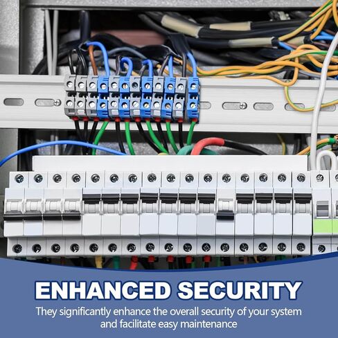 6 قطع Din Rail Mount 6 بوصات و12 بوصة 35 مم 7.5 مم مشقوقة مقذوف الألومنيوم السكك الحديدية المعدنية لمكونات الأجهزة تركيب التبديل تثبيت مرحل الحالة الصلبة الثابتة in Kuwait